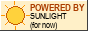 Powered by sunlight (for now)